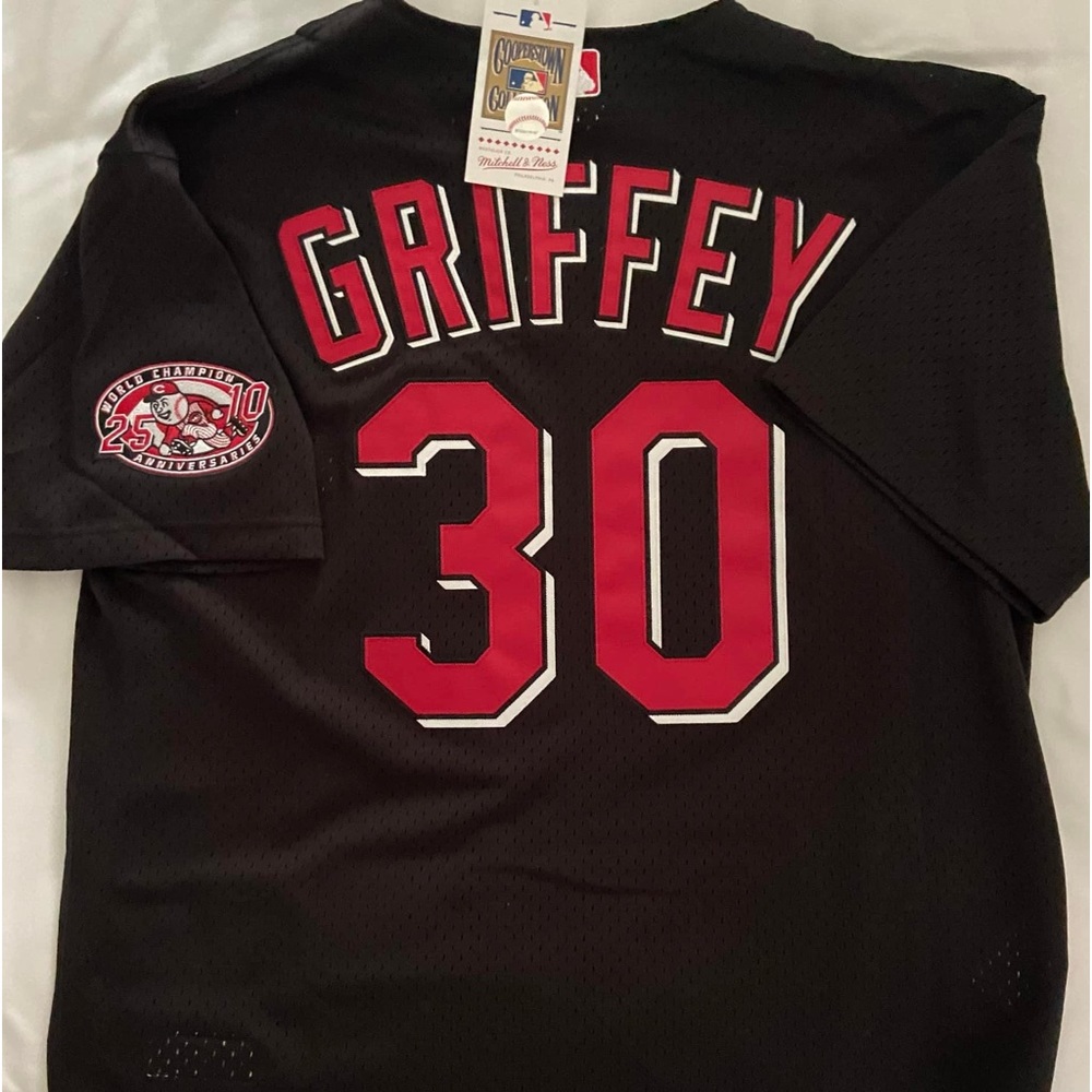NWT; Mitchell & Ness Cincinnati Reds/Griffey Jersey